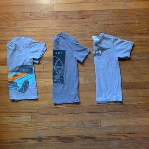 (3) Boys T-shirt’s